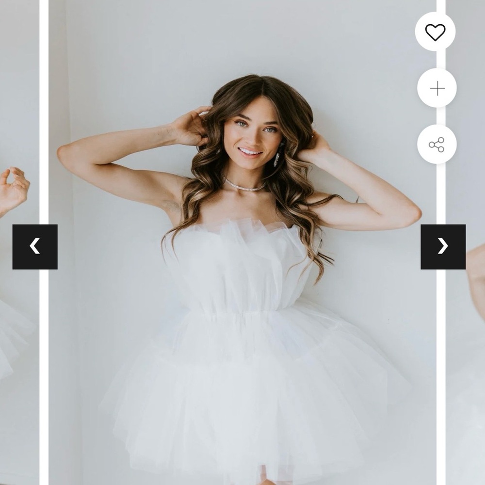 UNTAMED PETALS BY AMANDA JUDGE Millie Mini Gown- Light Ivory